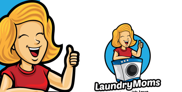 Шаблон логотипа на тему графика