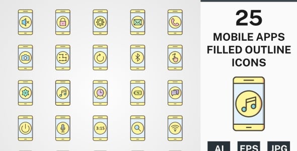 Набор иконок на тему music