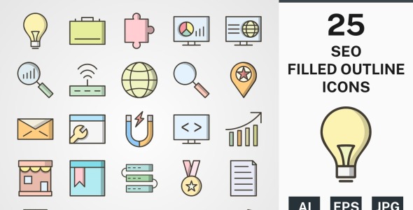 Набор иконок на тему business