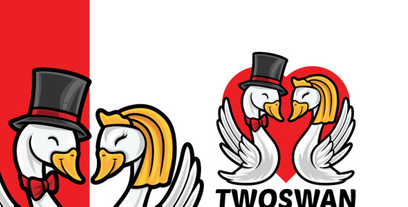 Шаблон логотипа на тему графика