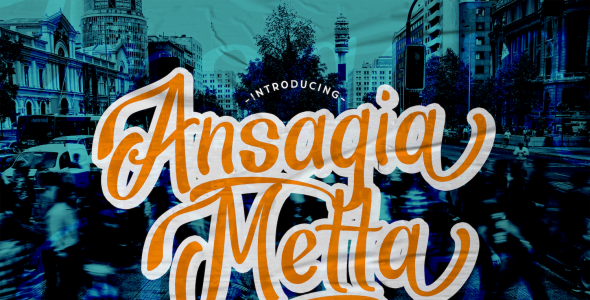 Шрифт на тему графика