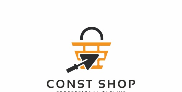 Шаблон логотипа на тему графика