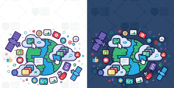 Vector на тему графика