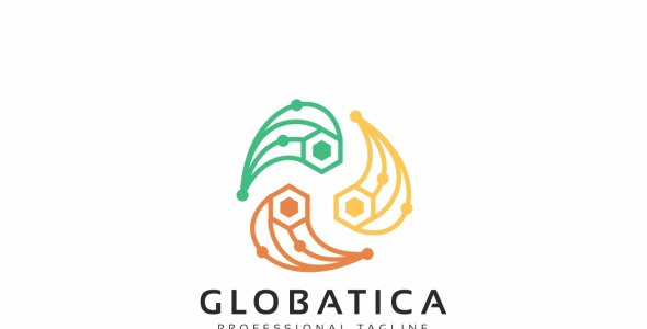 Шаблон логотипа на тему графика