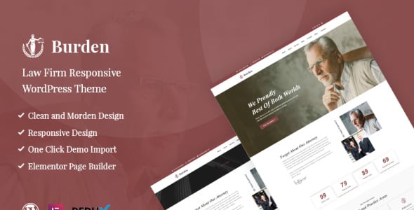Law Firm Responsive WordPress Theme