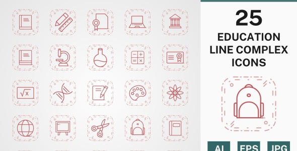 Набор иконок на тему science