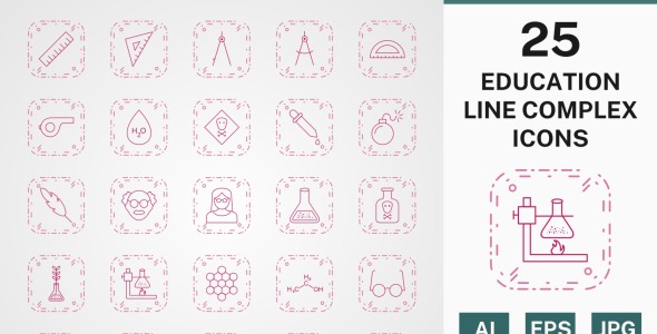 Набор иконок на тему science