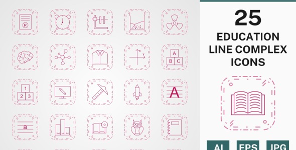 Набор иконок на тему science