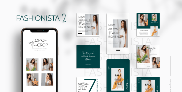 Шаблон для соцсетей на тему графика