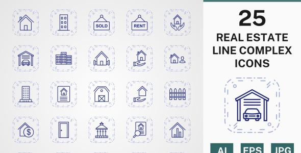 Набор иконок на тему city