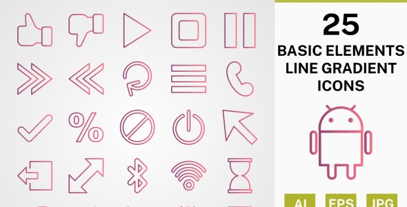 Набор иконок на тему data