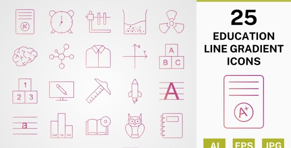 Набор иконок на тему science