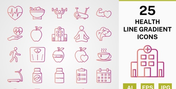 Набор иконок на тему food