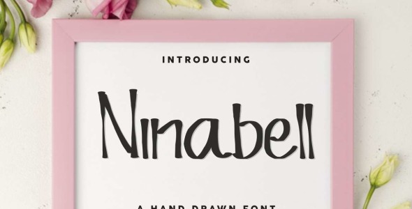 Шрифт на тему графика