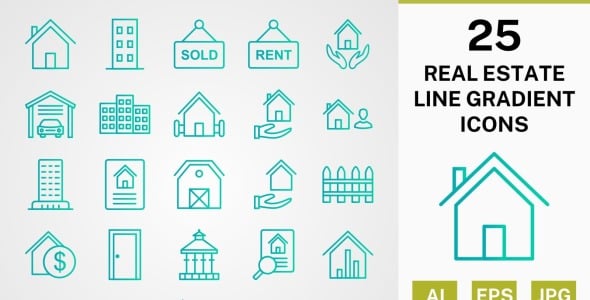 Набор иконок на тему city