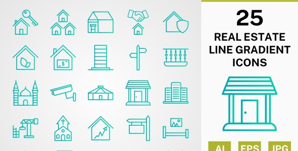 Набор иконок на тему city