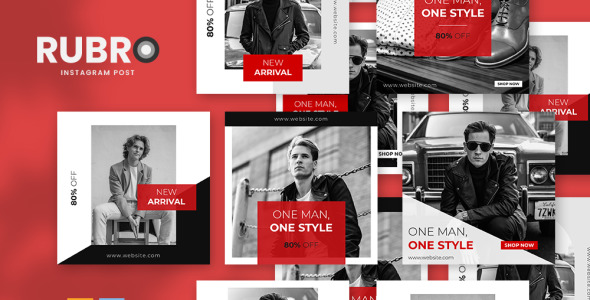 Шаблон для соцсетей на тему графика