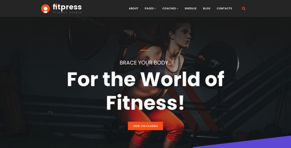 фитнес и тренажерный зал moto cms 3 шаблон