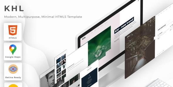 современный, универсальный, минимальный шаблон сайта
