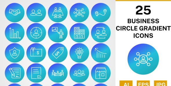 Набор иконок на тему business