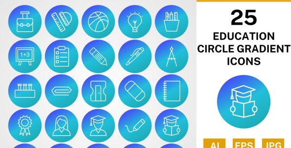 Набор иконок на тему science