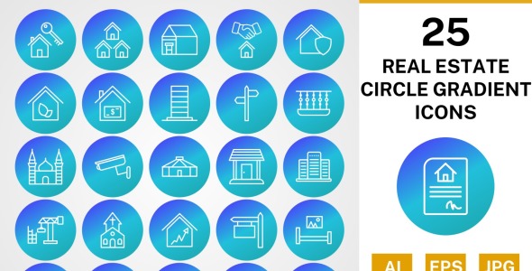 Набор иконок на тему city