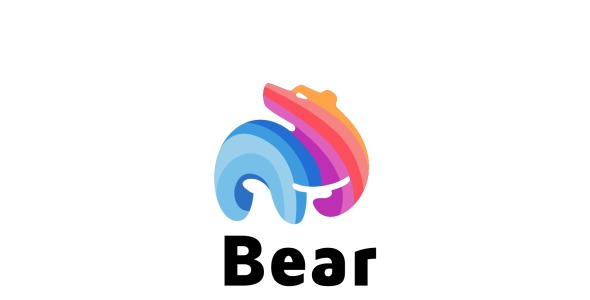 Шаблон логотипа на тему графика