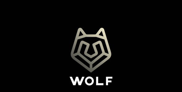 Шаблон логотипа на тему графика