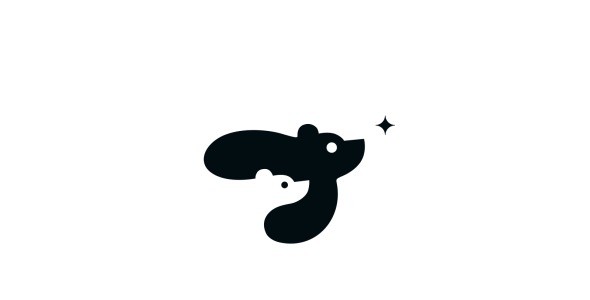 Шаблон логотипа на тему графика