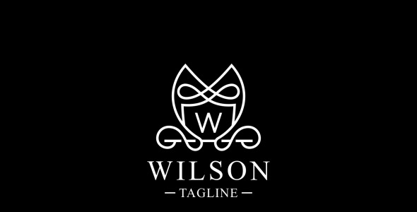 Шаблон логотипа на тему графика