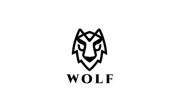 Шаблон логотипа на тему графика