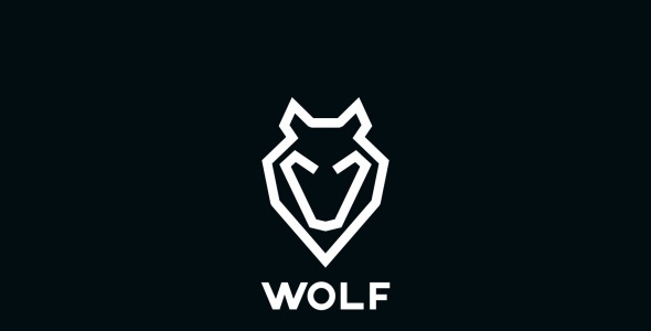 Шаблон логотипа на тему графика