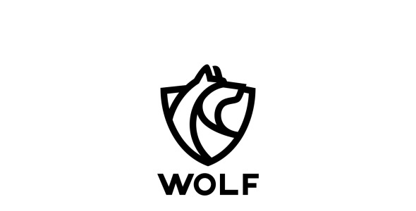 Шаблон логотипа на тему графика