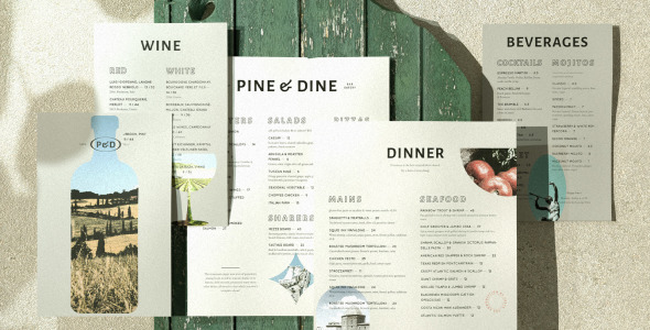 Фирменный стиль на тему графика