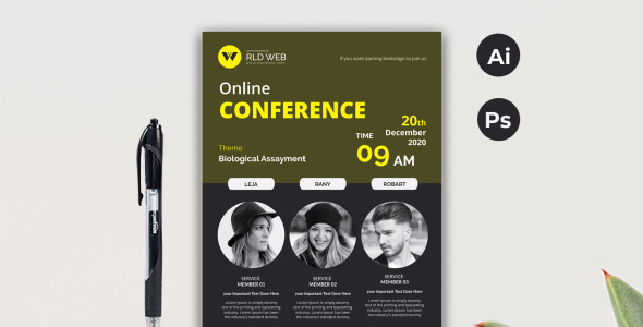 Фирменный стиль на тему графика