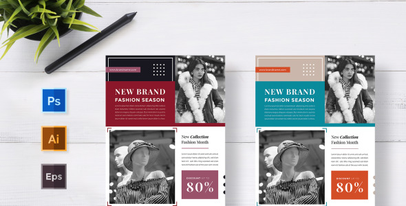 Фирменный стиль на тему графика