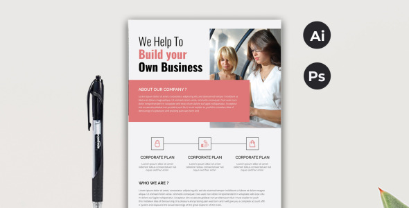 Фирменный стиль на тему графика