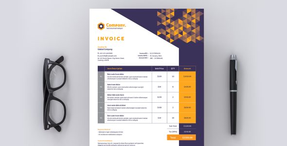 Фирменный стиль на тему графика