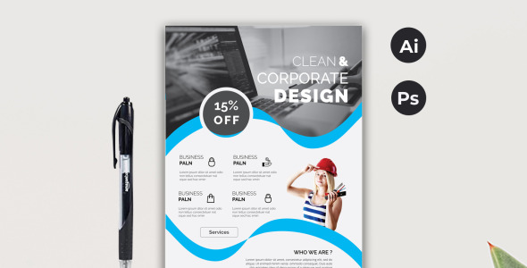 Фирменный стиль на тему графика