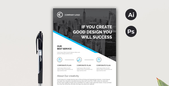 Фирменный стиль на тему графика