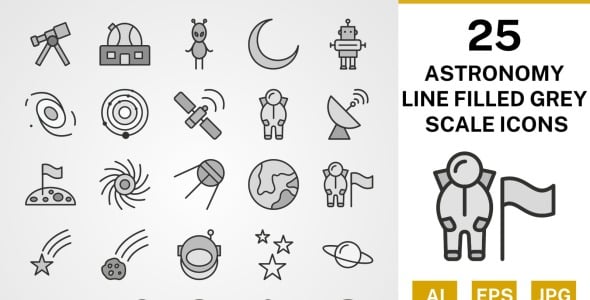 Набор иконок на тему science