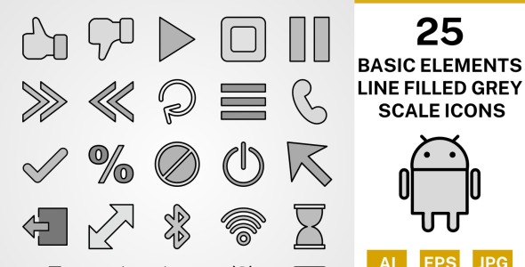 Набор иконок на тему data