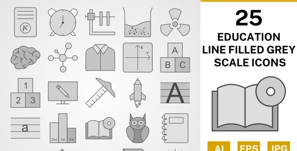 Набор иконок на тему science