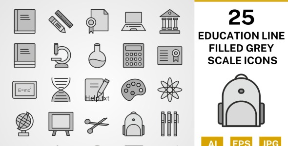 Набор иконок на тему science