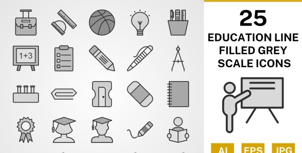 Набор иконок на тему science