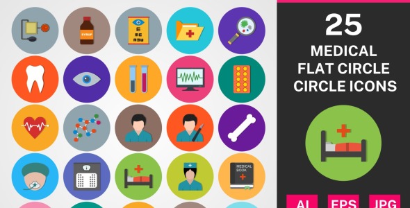 Набор иконок на тему medical