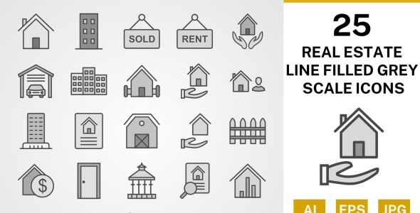 Набор иконок на тему city