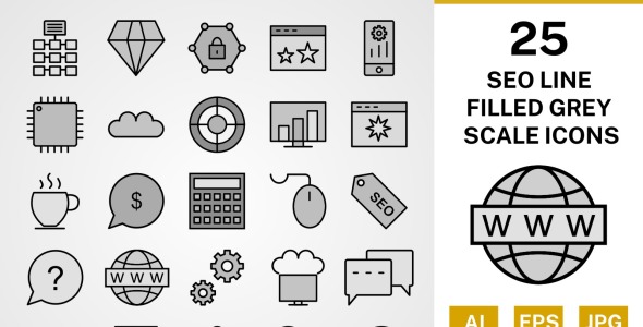 Набор иконок на тему network