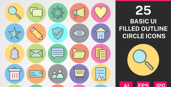 Набор иконок на тему data