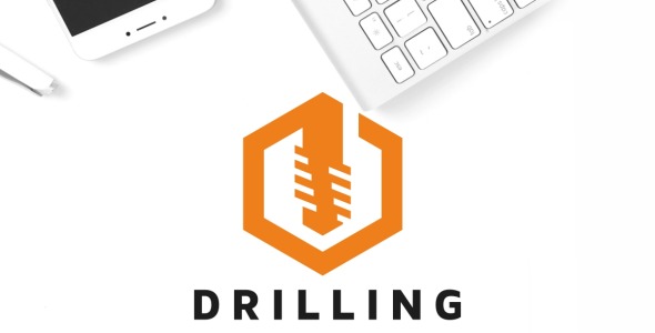 Шаблон логотипа на тему графика